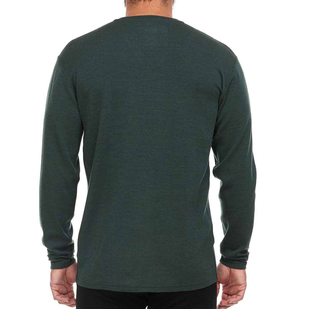 Midweight - Men's Long Sleeve V-Neck Sweater 100% Merino Wool