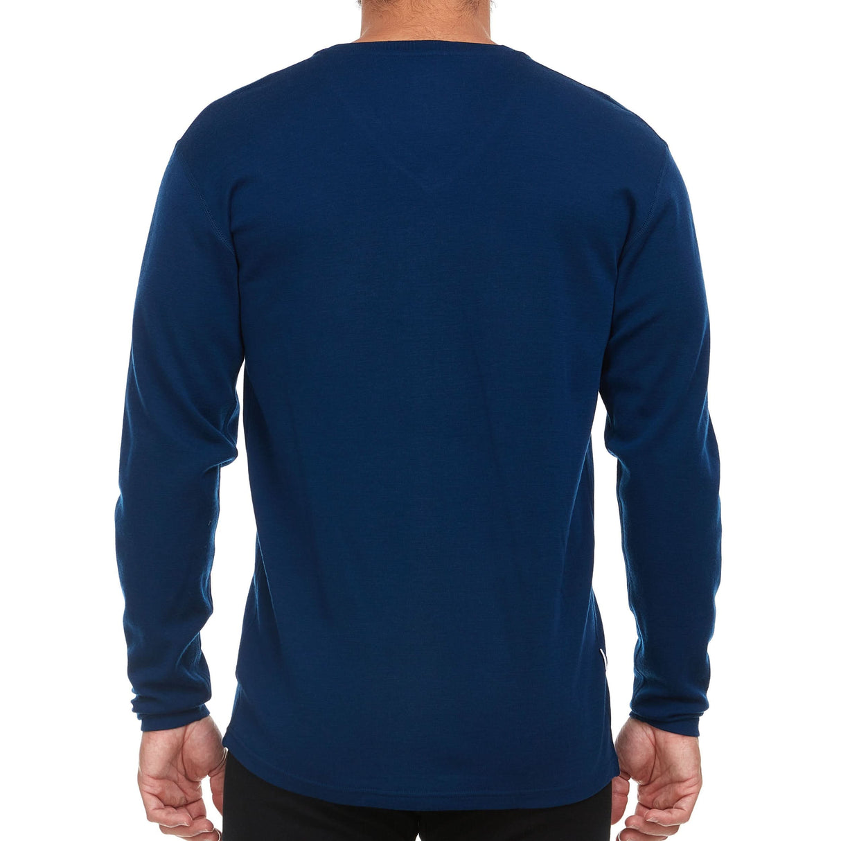 Midweight - Men's Long Sleeve V-Neck Sweater 100% Merino Wool
