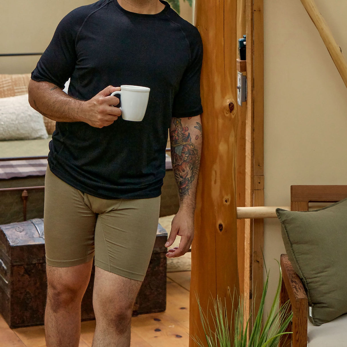 Microweight - Men's Wool Boxer Briefs Woolverino