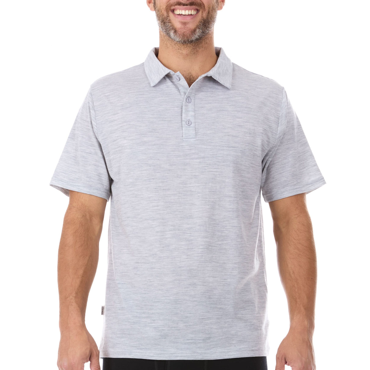 Microweight - Men's Wool Polo Woolverino
