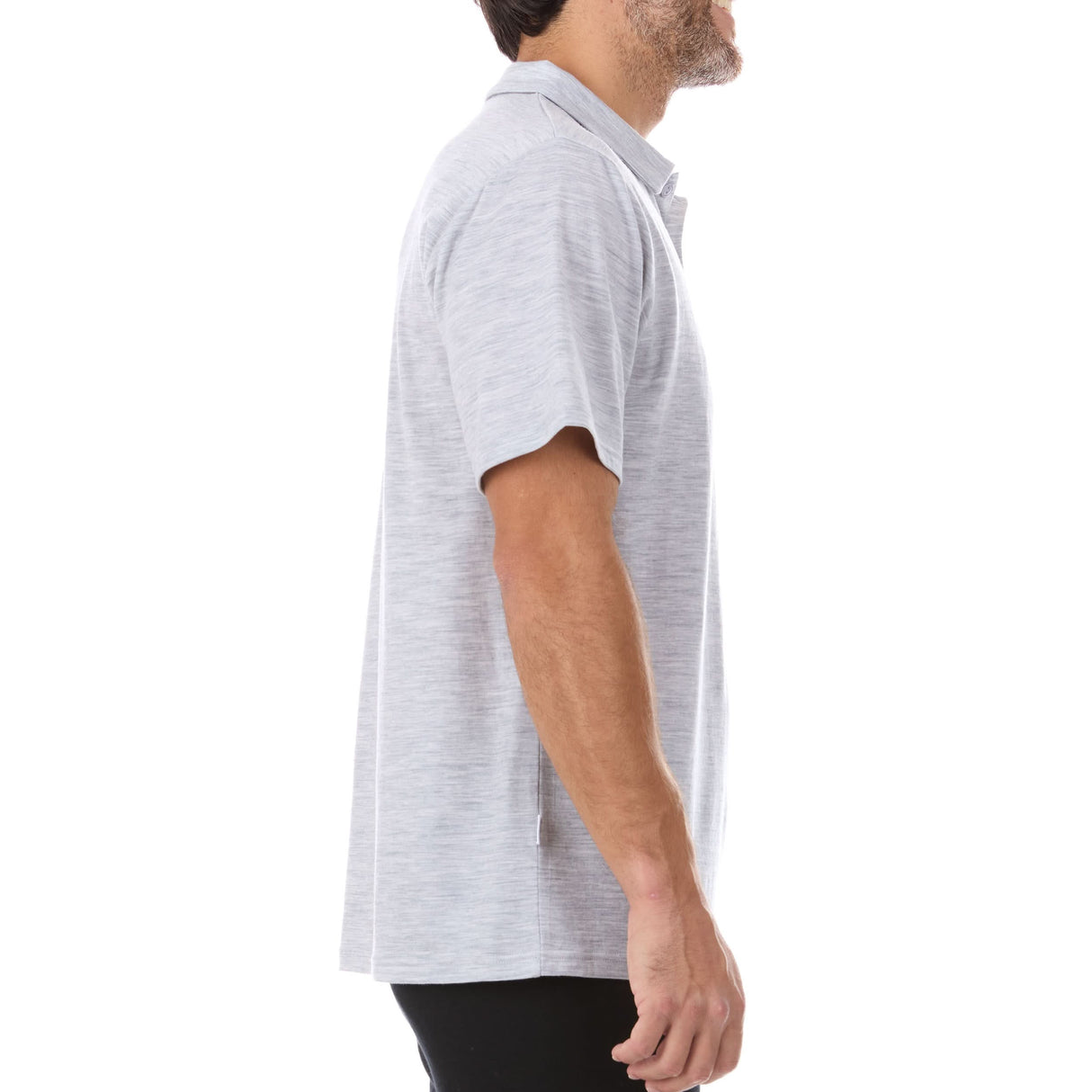 Microweight - Men's Wool Polo Woolverino