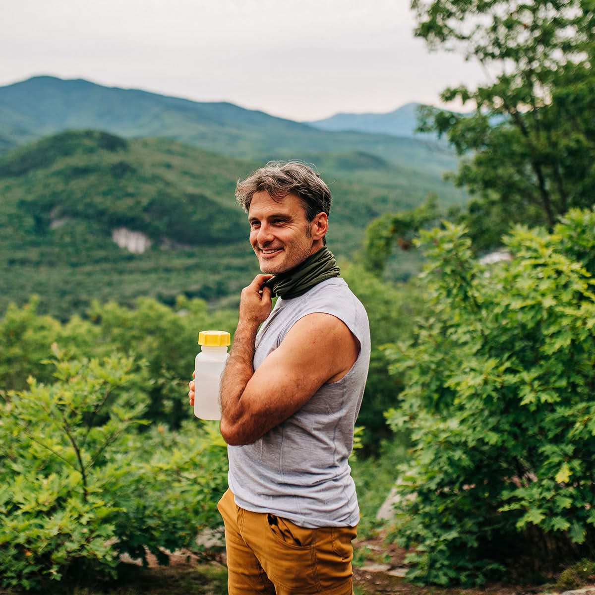 Microweight - Men's Wool Sleeveless Tank Top Woolverino