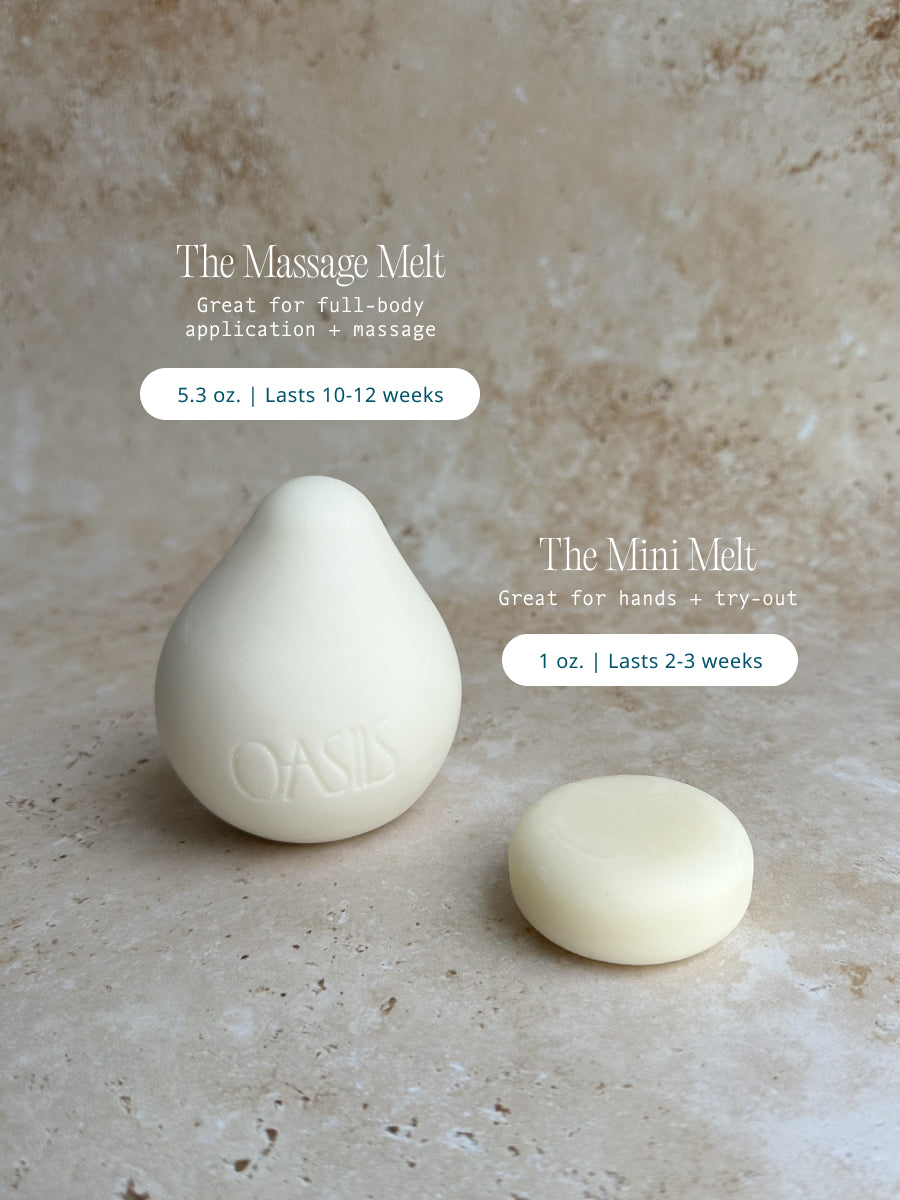 Natural & Unscented | THE MASSAGE MELT