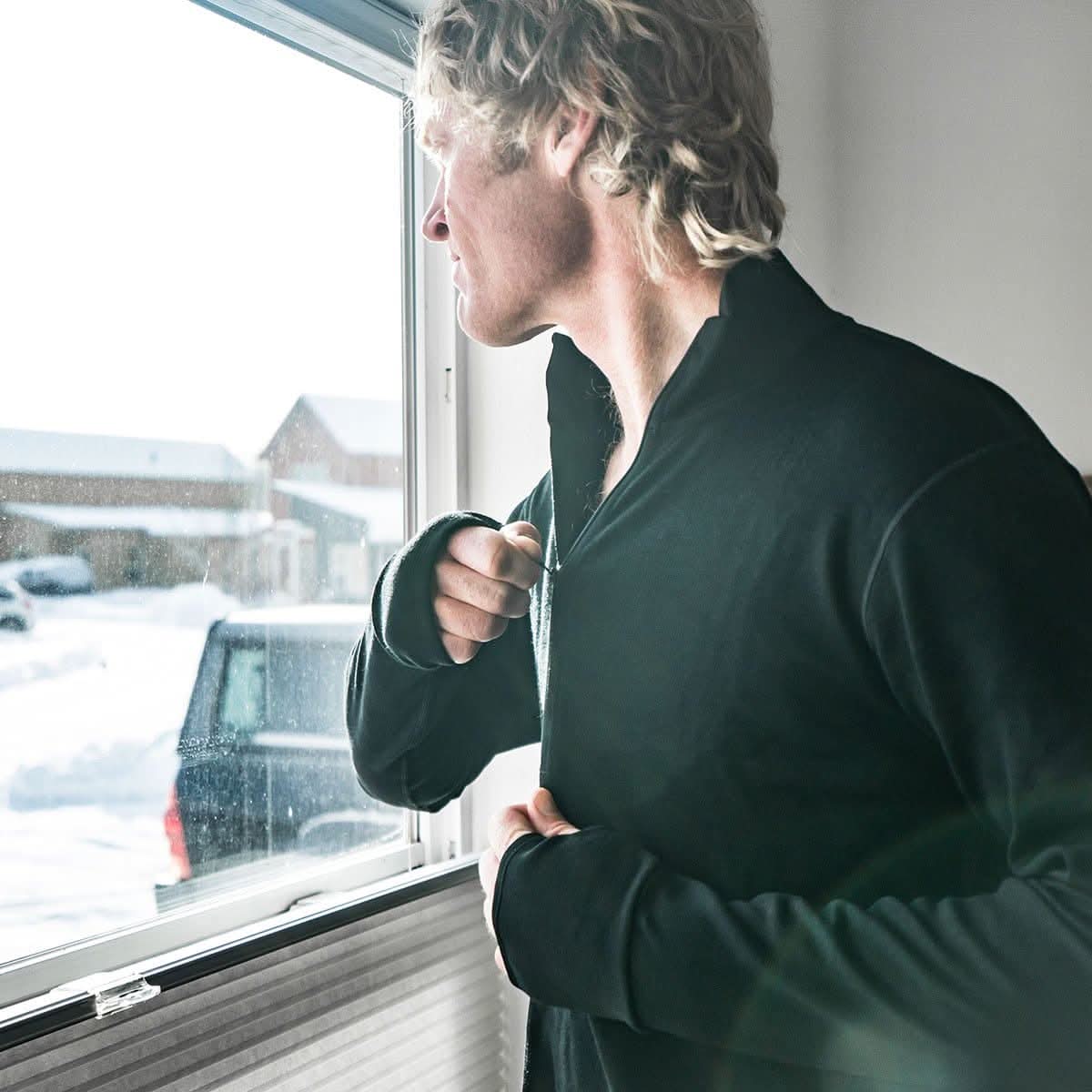 Heavyweight - Kobuk 1/4 Zip 100% Merino Wool