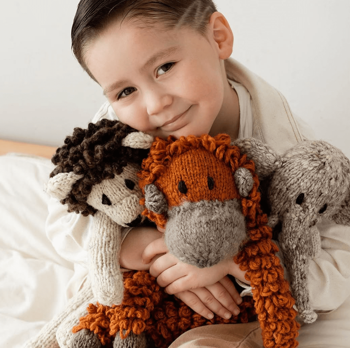 Wool Knit Buddy | Lionel the Lion