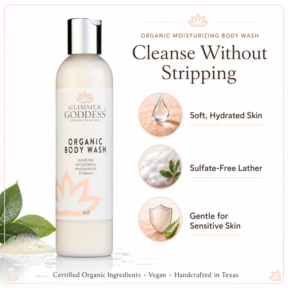 Organic Moisturizing Body Wash