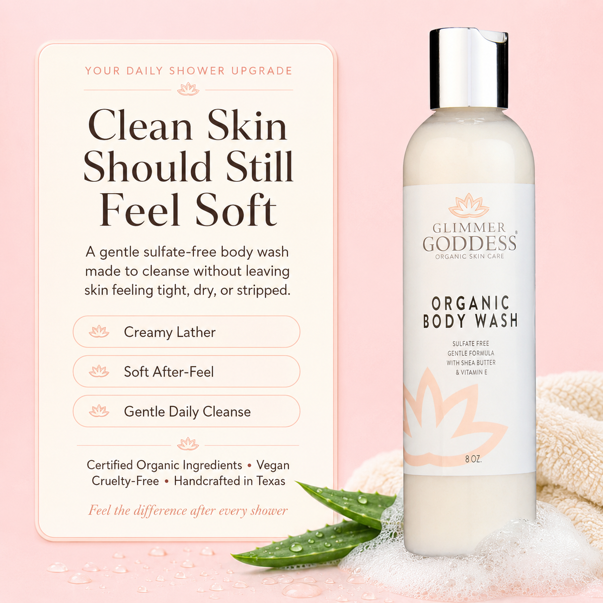 Organic Moisturizing Body Wash