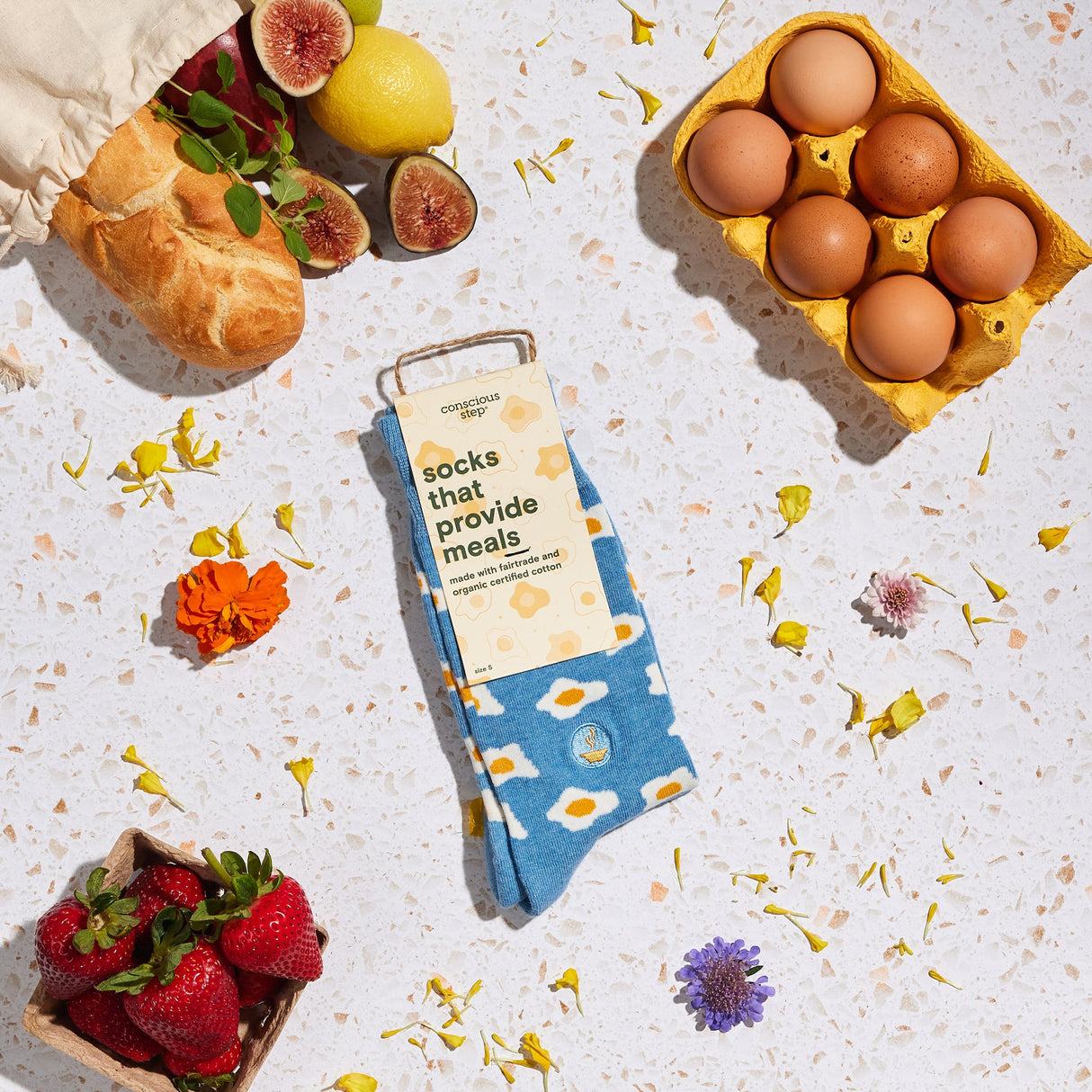 Socks that Provide Meals
