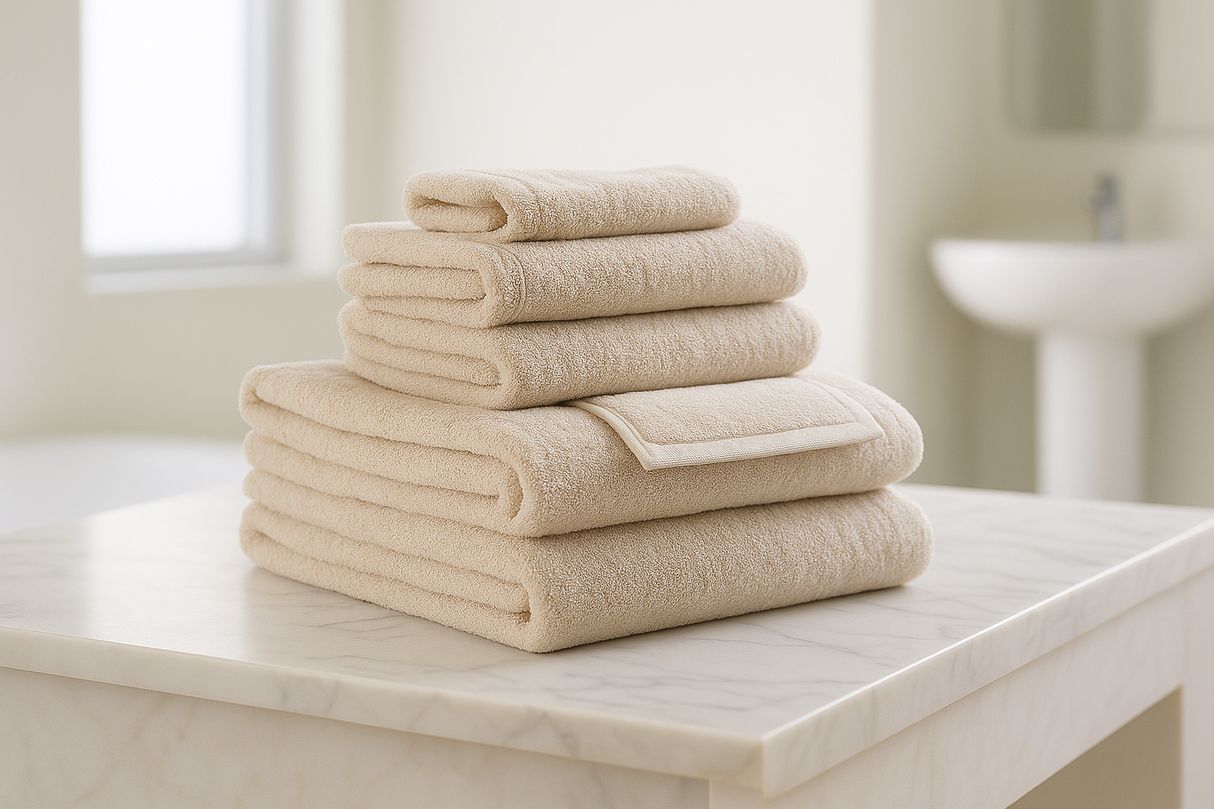 100% Organic Cotton Bath Towels Collection