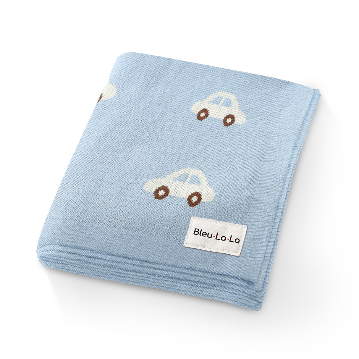 Whimsy Collection - Luxury 100% Cotton Knit Swaddle Baby Blanket