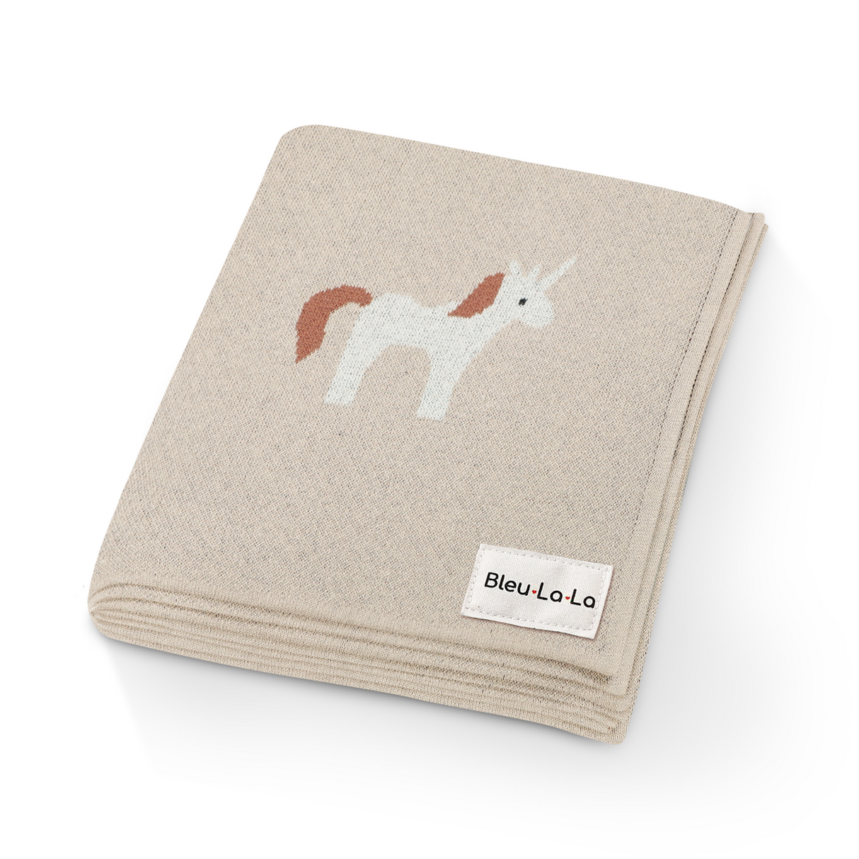 Whimsy Collection - Luxury 100% Cotton Knit Swaddle Baby Blanket