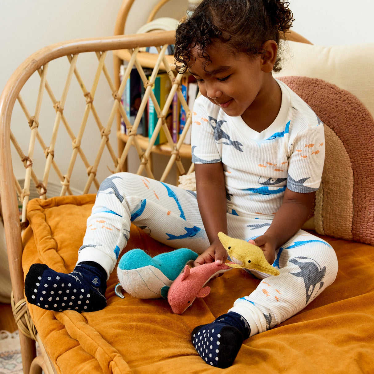 Kids Socks that Protect Sharks
