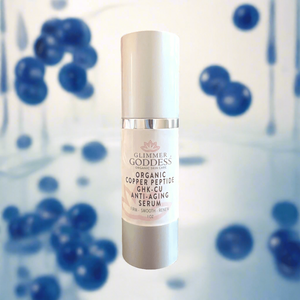 Organic Copper Peptide Anti-Aging Serum – GHK-Cu, Argireline®, Matrixyl 3000, Hyaluronic Acid – Wrinkle Repair
