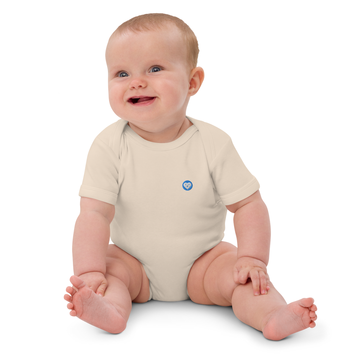 Organic Cotton Baby Short Sleeve Onesie