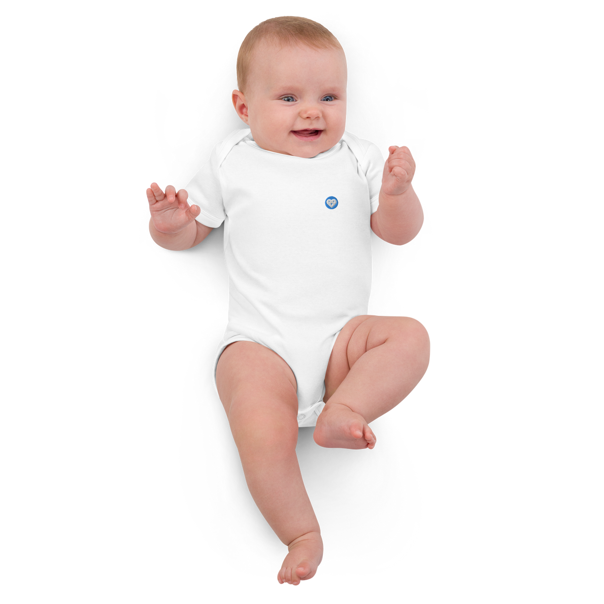 Organic Cotton Baby Short Sleeve Onesie