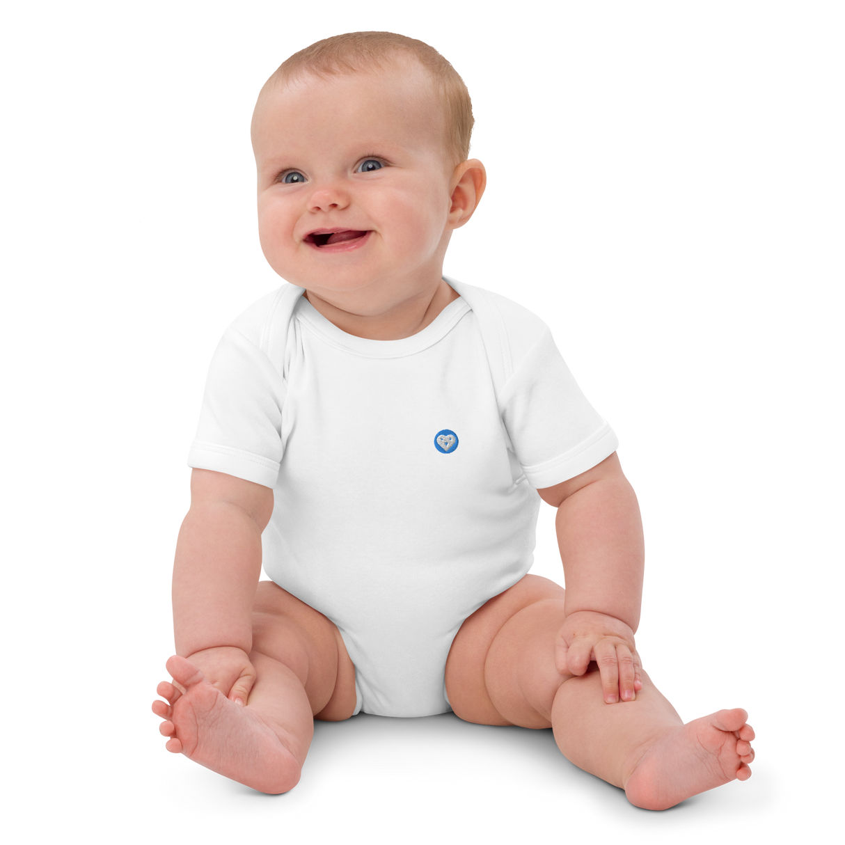 Organic Cotton Baby Short Sleeve Onesie
