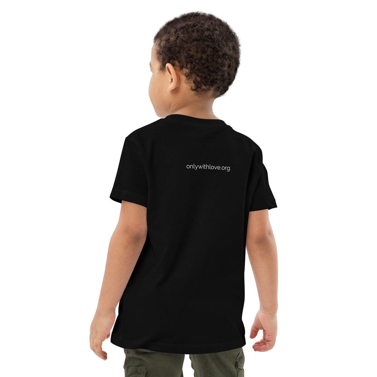 Organic Cotton Kids Lead with LOVE T-Shirt
