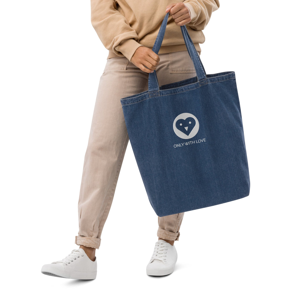 Organic Denim Beach Bag
