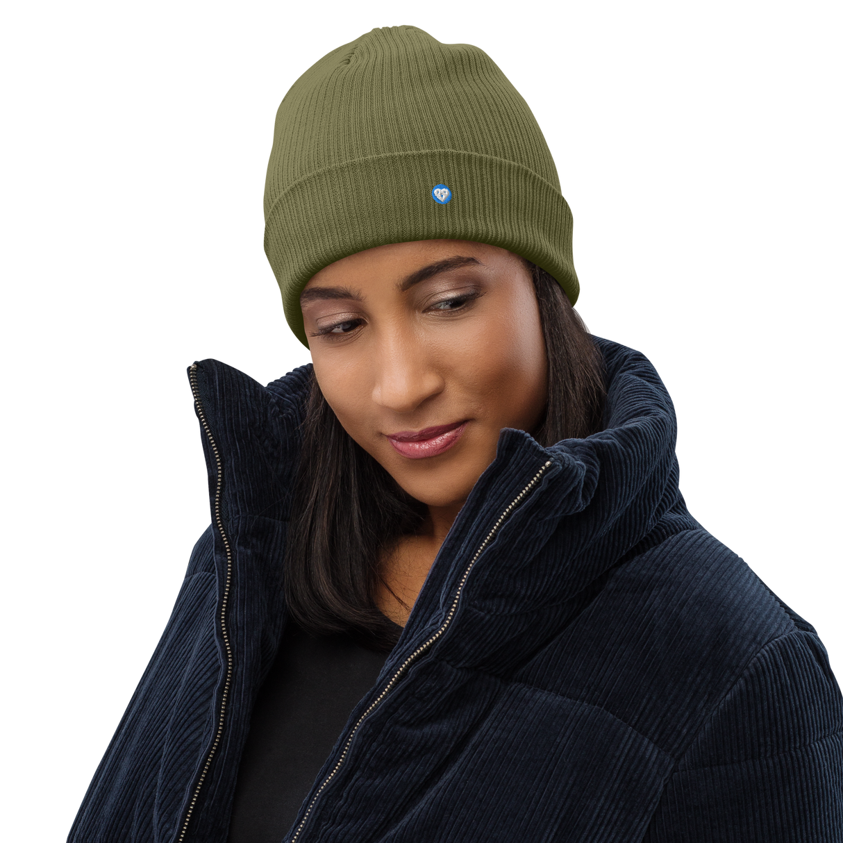 Organic Ribbed Beanie