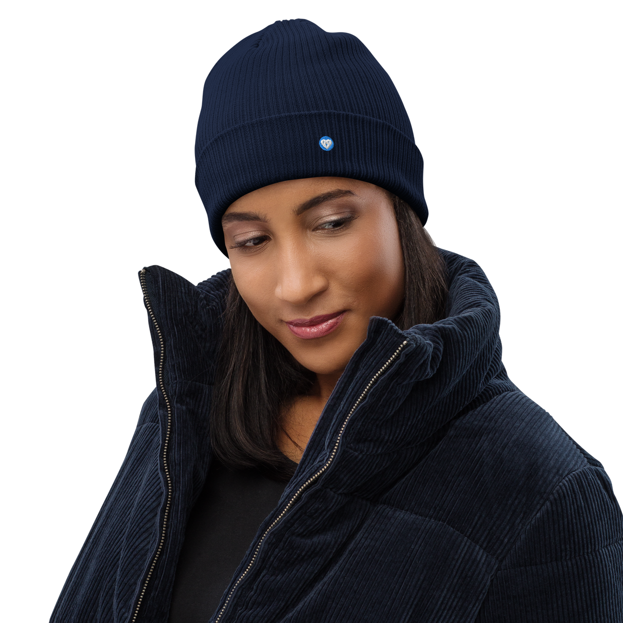 Organic Ribbed Beanie