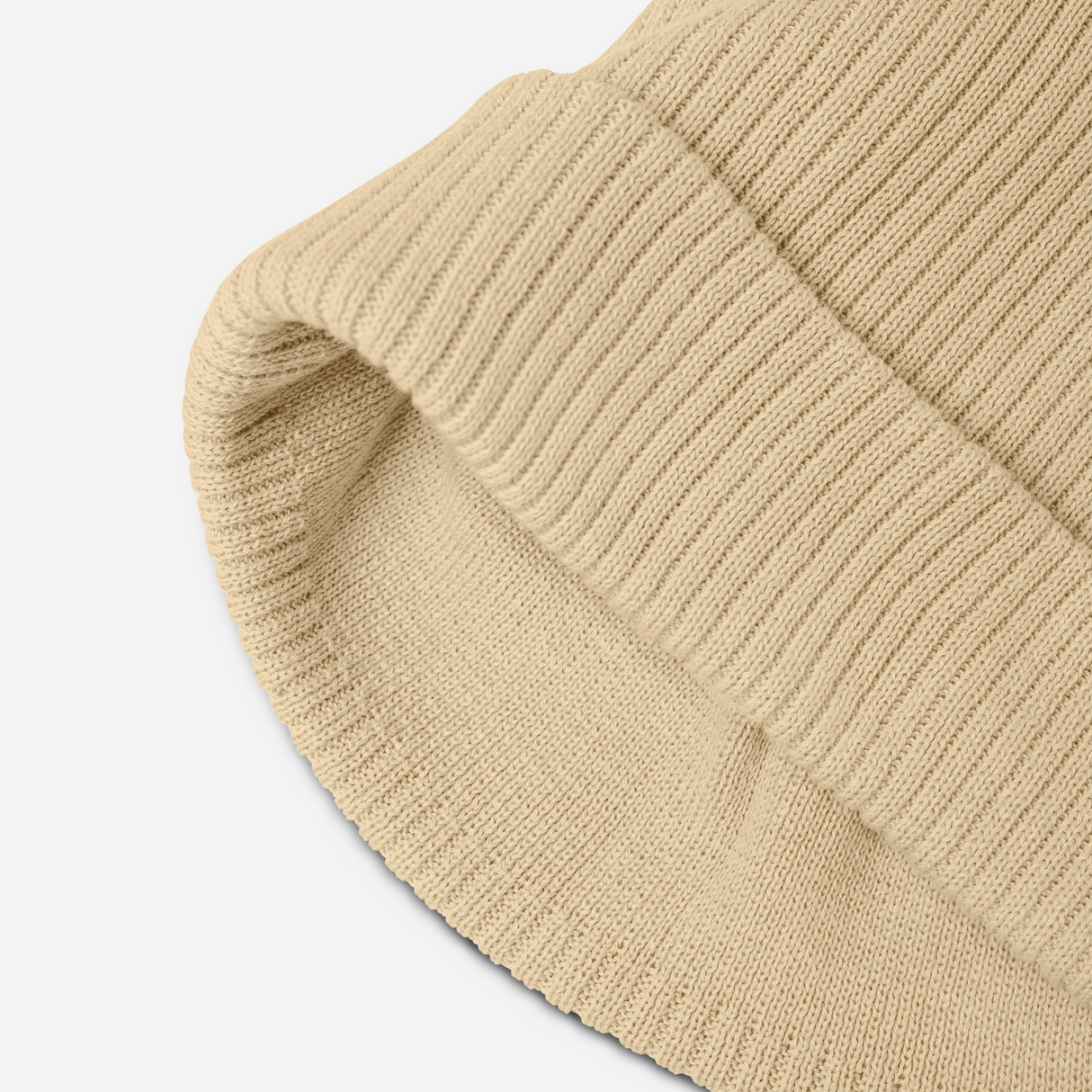 Organic Ribbed Beanie