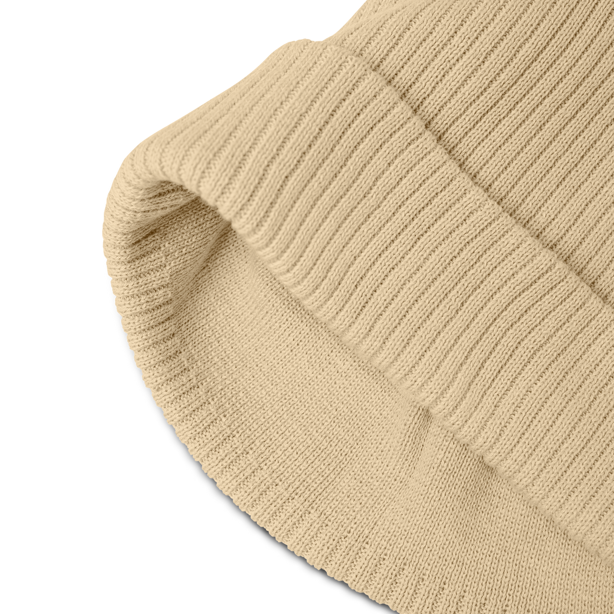 Organic Ribbed Beanie