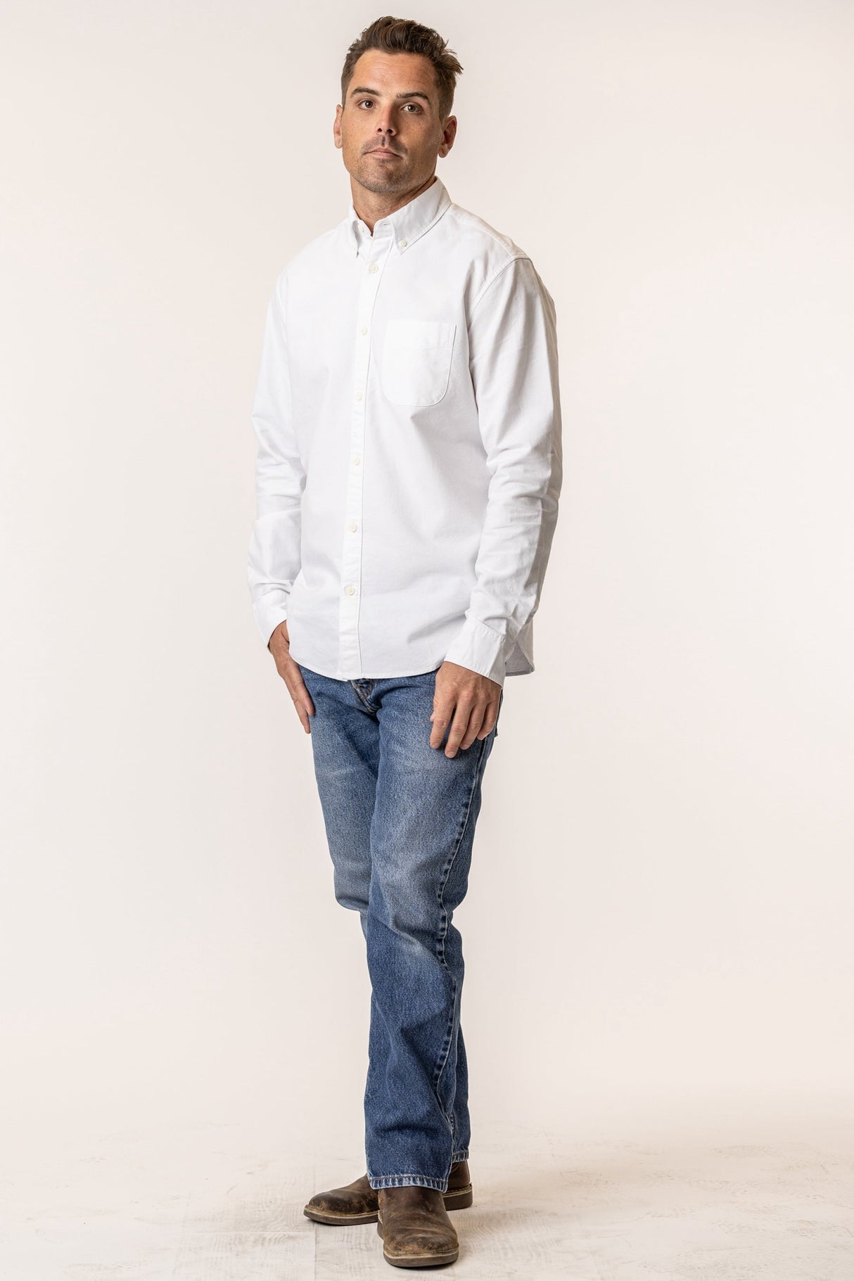 Organic Cotton Oxford Shirt