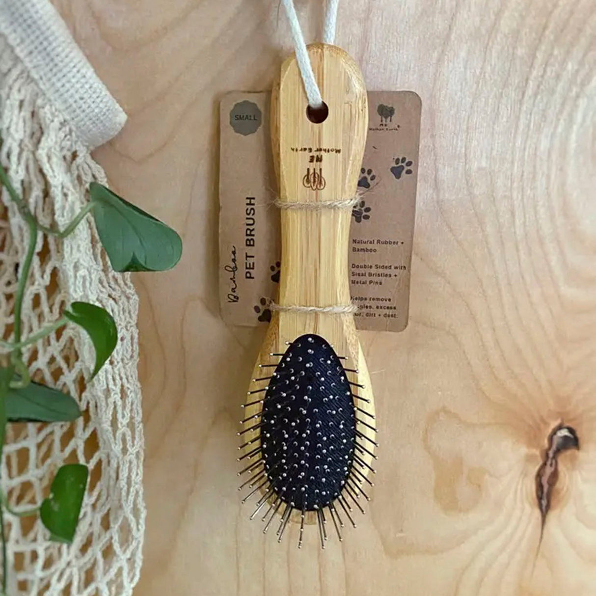 Bamboo Pet Brushes