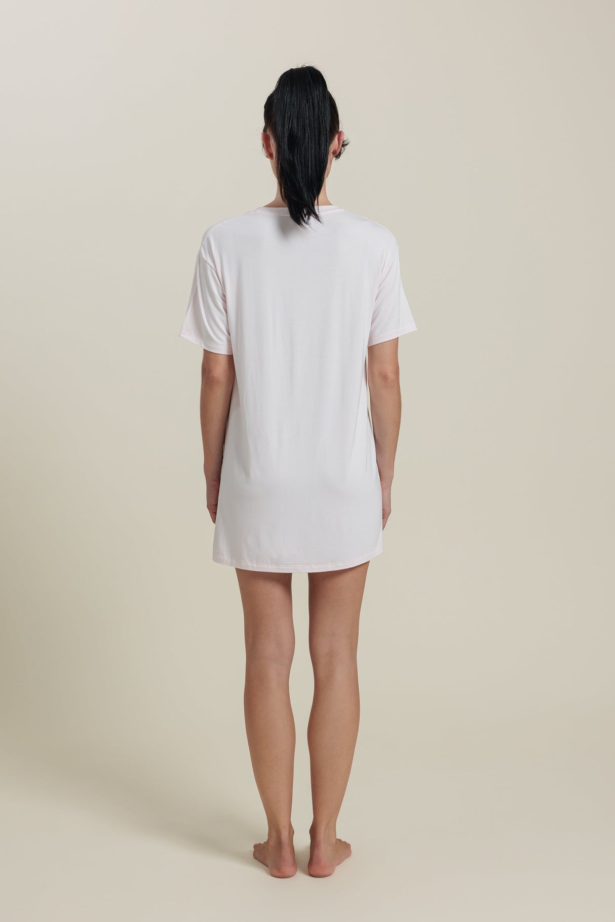 Bamboo Short Sleeve Tee Dress