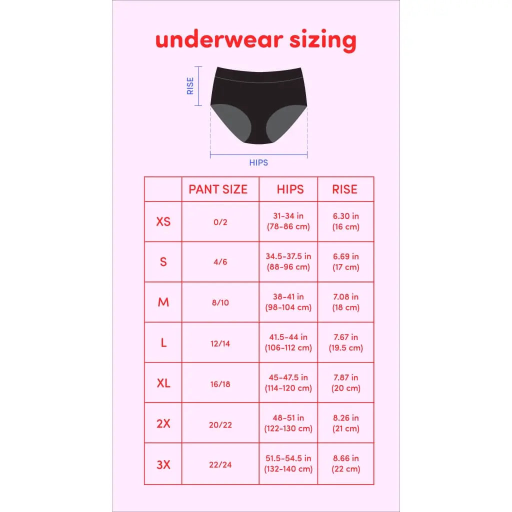 Absorbent Period Underwear