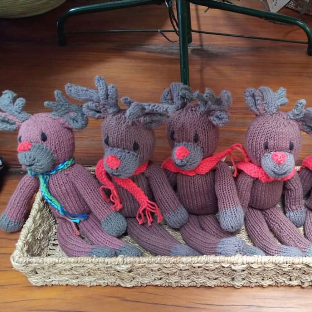 Knit Buddy | Juniper the Reindeer