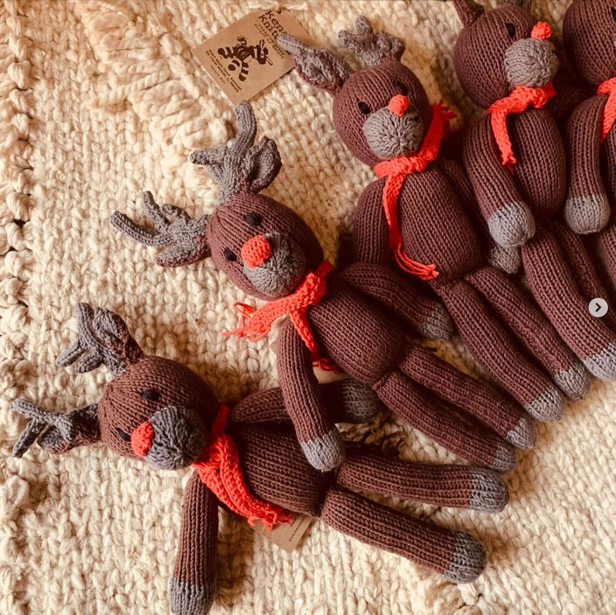 Knit Buddy | Juniper the Reindeer