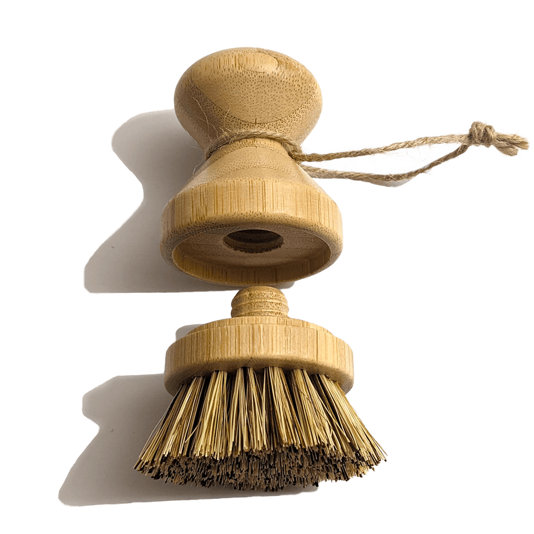 Replacement Screw on Heads For Modular Bamboo Brushes