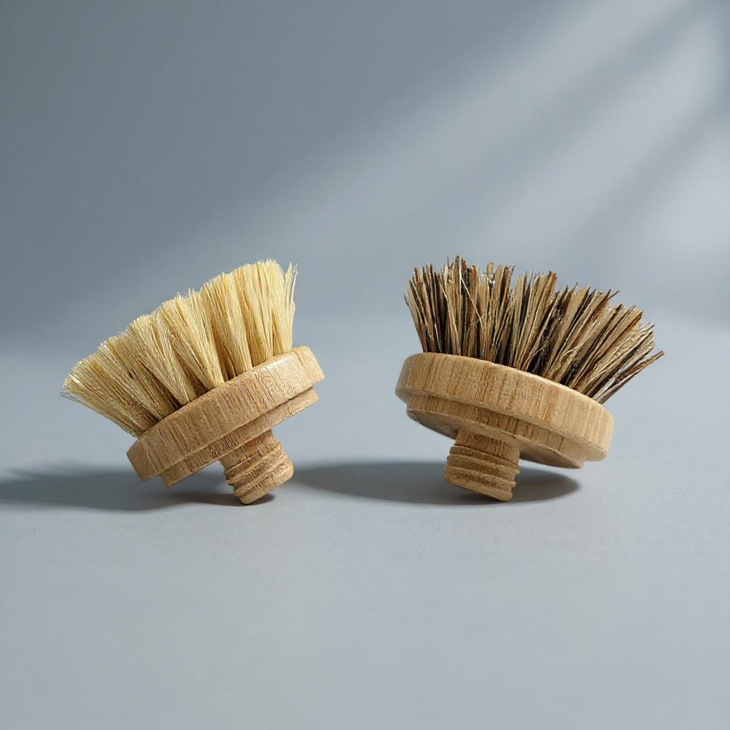 Replacement Screw on Heads For Modular Bamboo Brushes