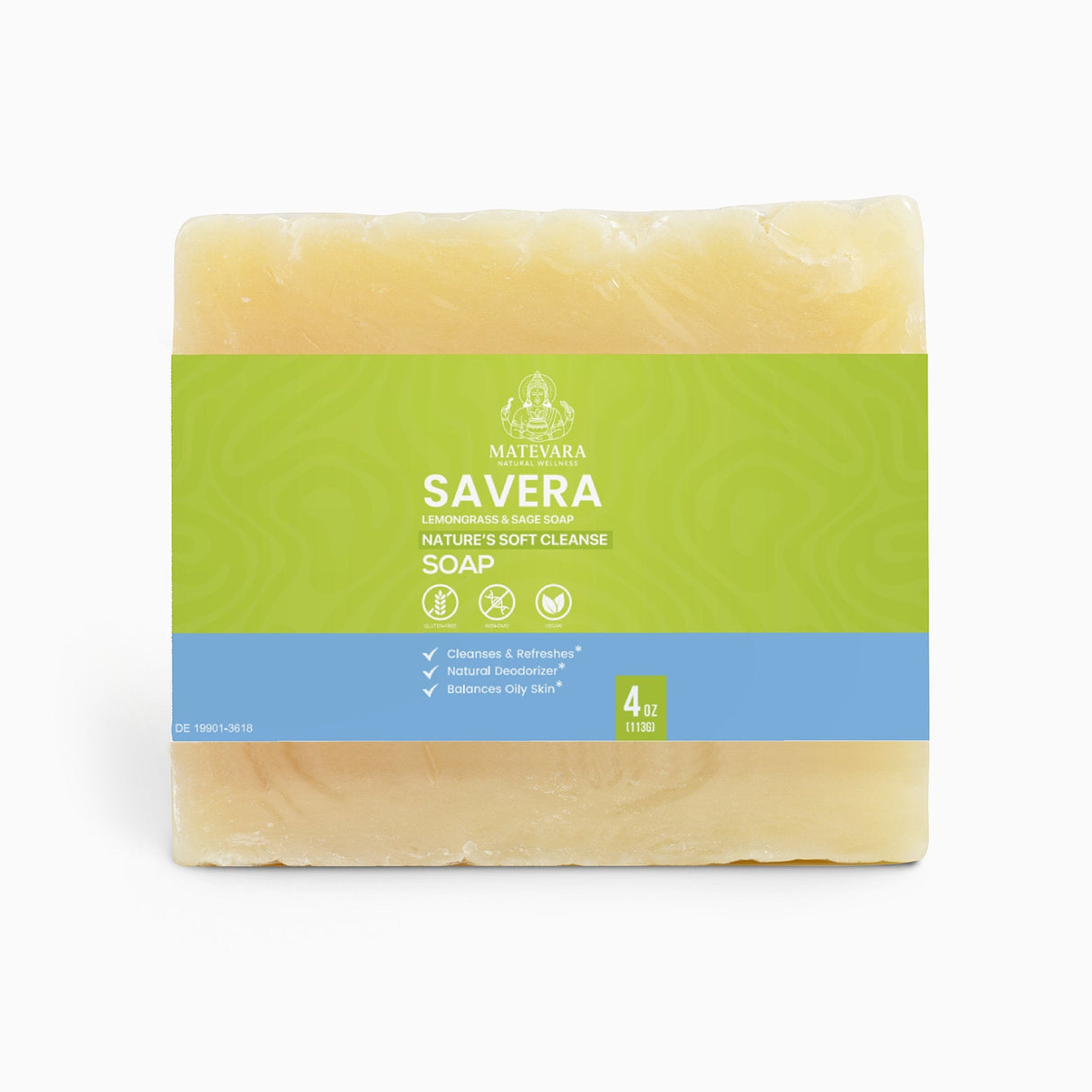 Savera - Lemongrass & Sage Soap