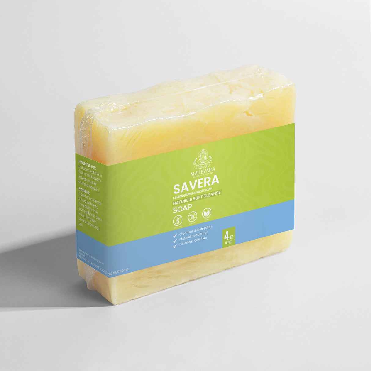 Savera - Lemongrass & Sage Soap