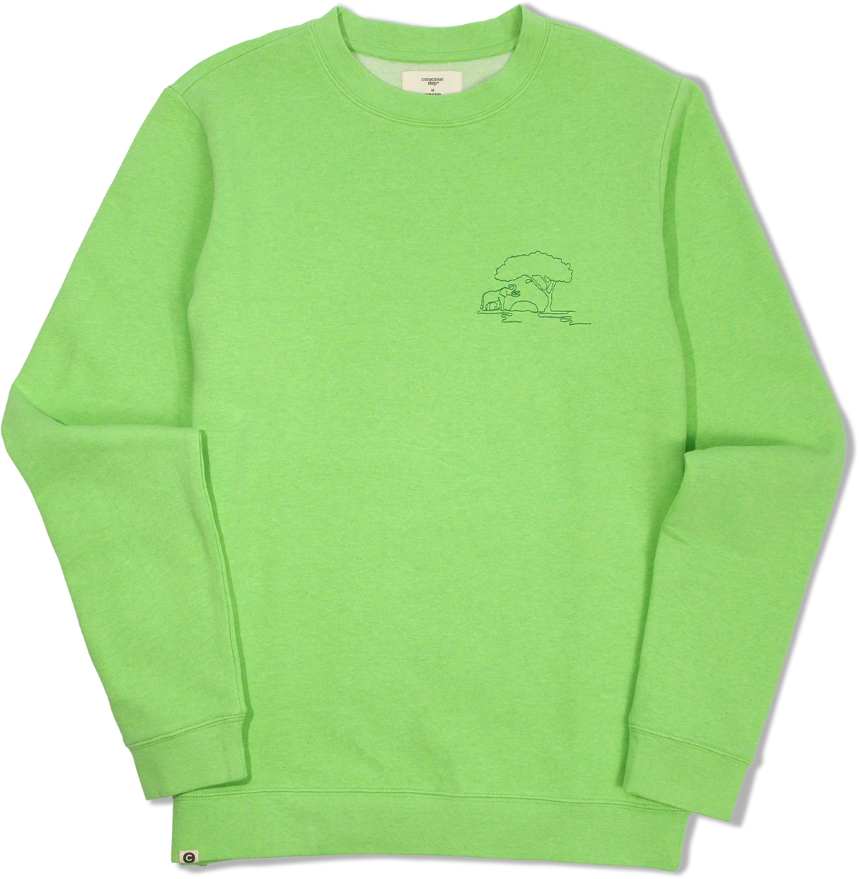 Protect Elephants Crew Sweatshirt