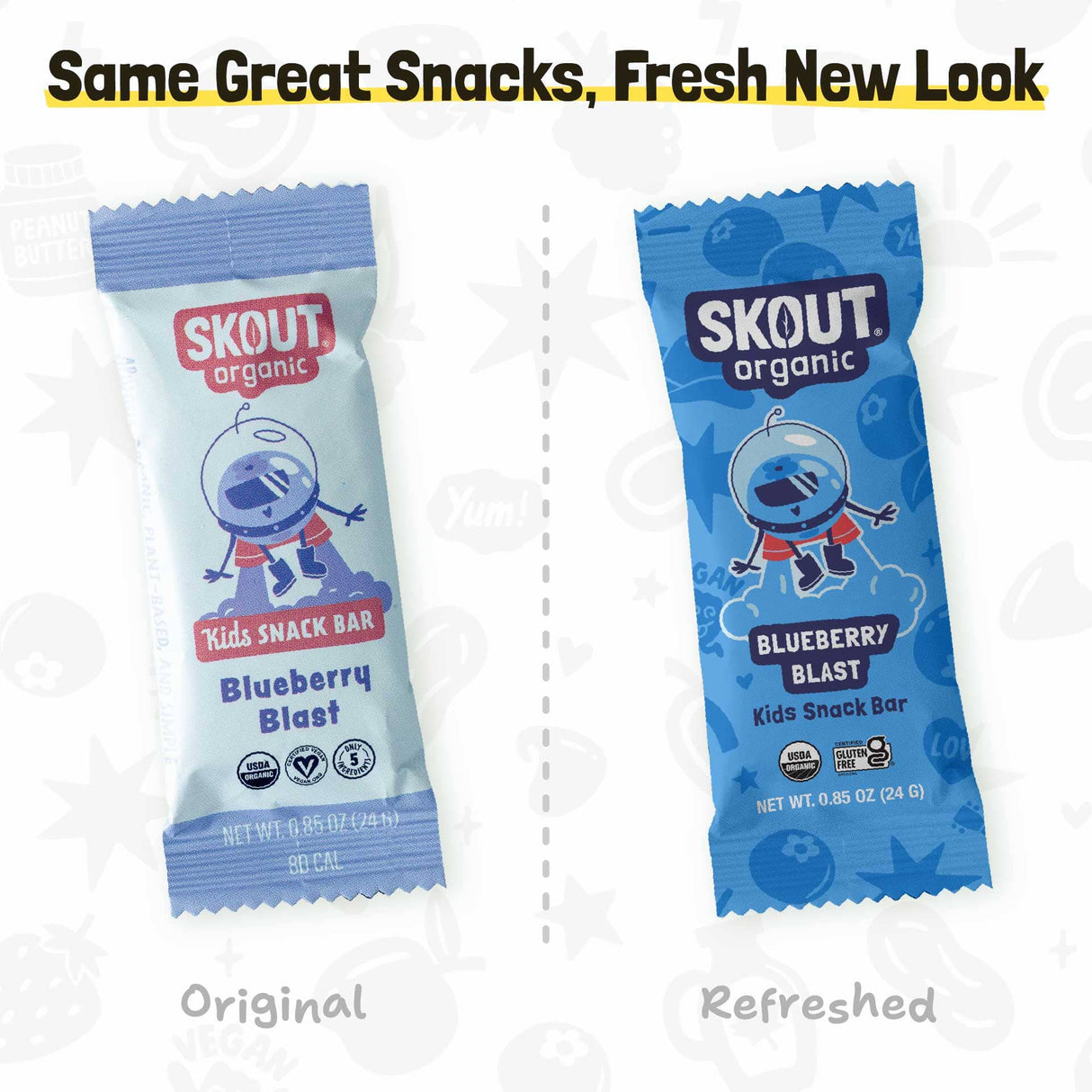Skout Organic Blueberry Blast Kids Bar