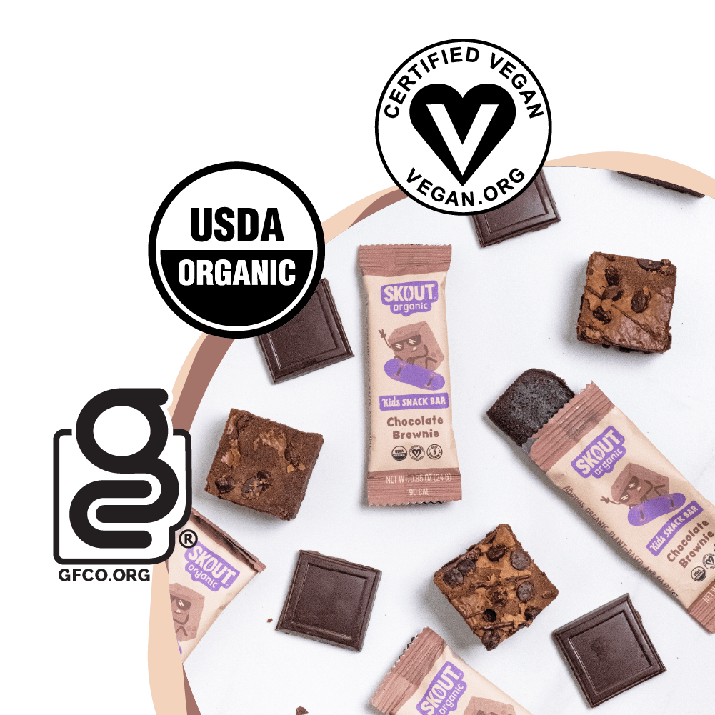 Skout Organic Chocolate Brownie Kids Bar