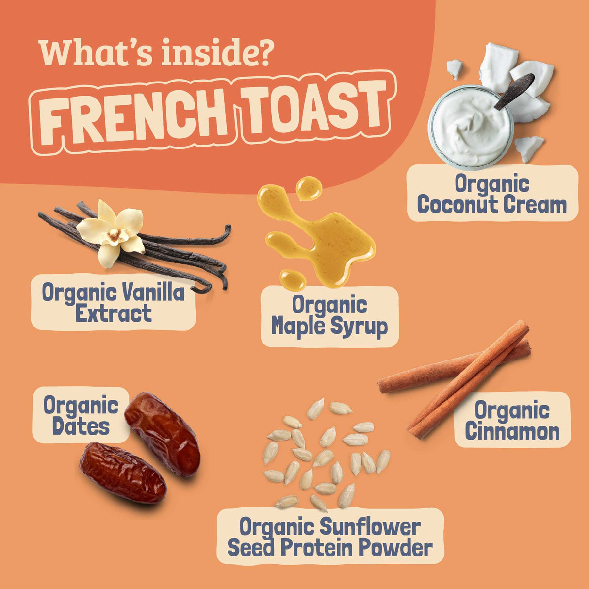 Skout Organic French Toast Kids Bar