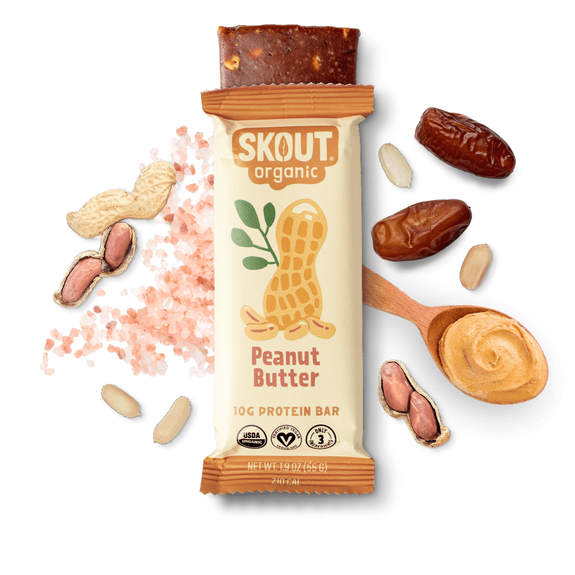 Skout Organic Peanut Butter Protein Bar