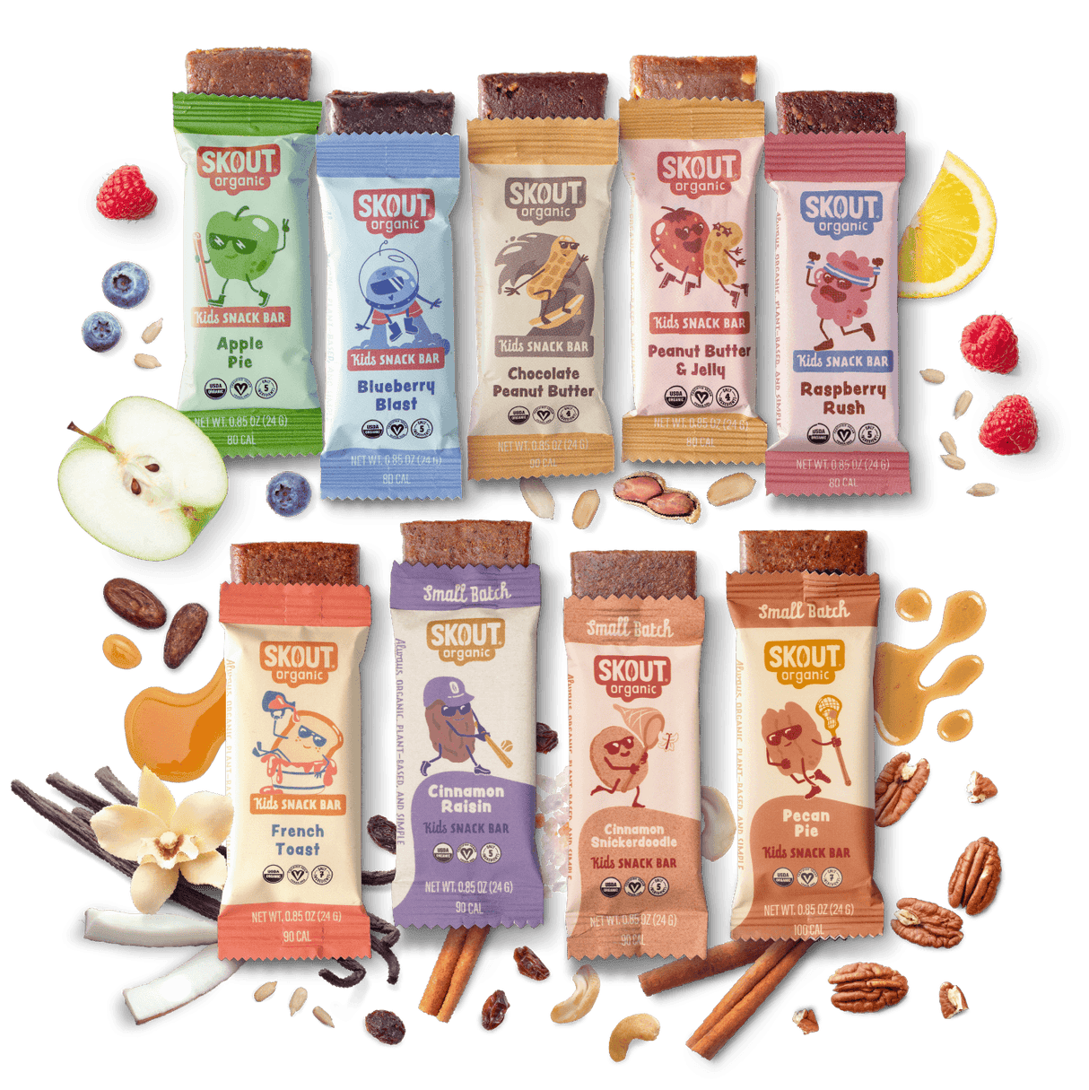 Skout Organic Soft Baked Cookie and Kids Bar Bundle
