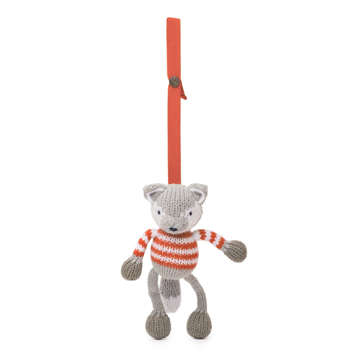 knit stroller toy | finley the fox