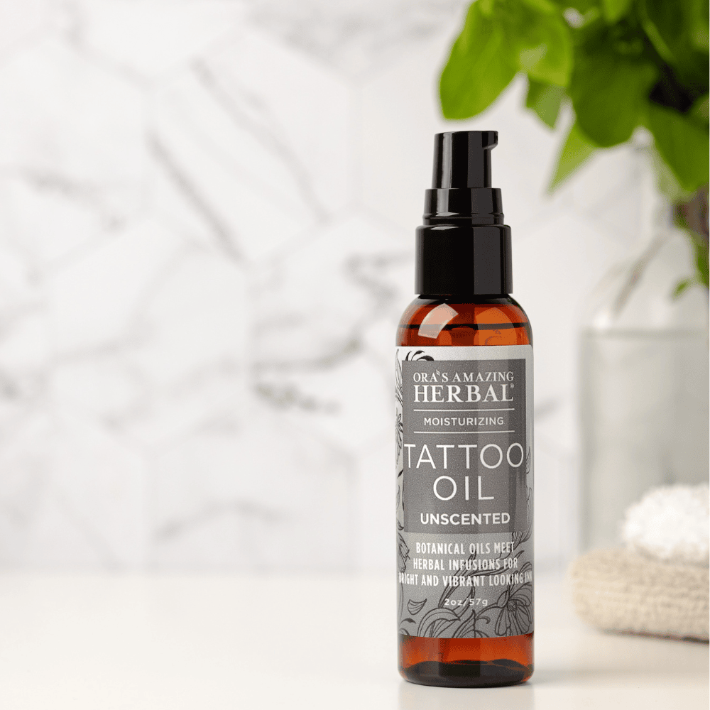 Tattoo Oil, Natural Tattoo Aftercare