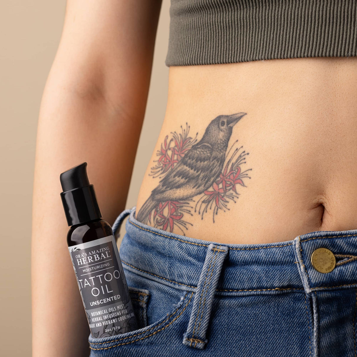 Tattoo Oil, Natural Tattoo Aftercare