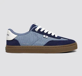 TOCA Nylon Teak Mirage Blue Suede Bright Navy