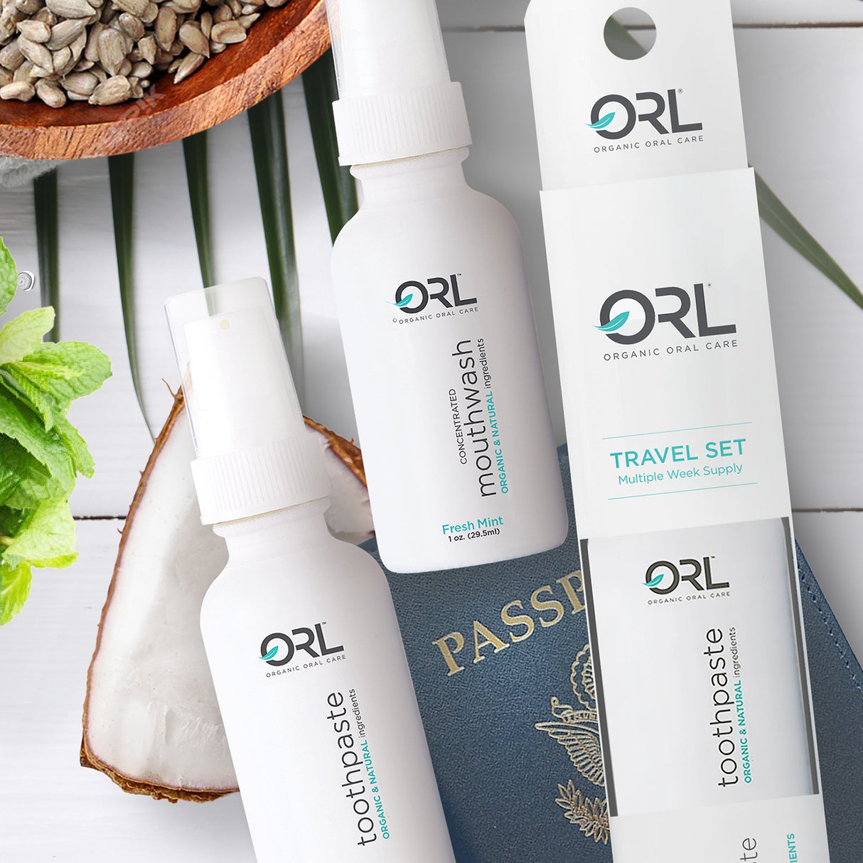 Travel Set - Fresh Mint