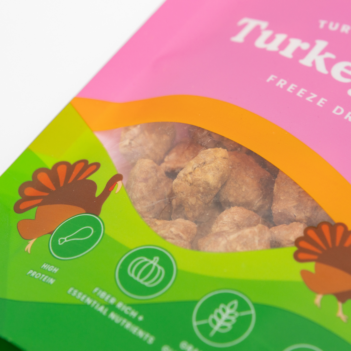 Freeze Dried Dog Treats - Turkey Poppers