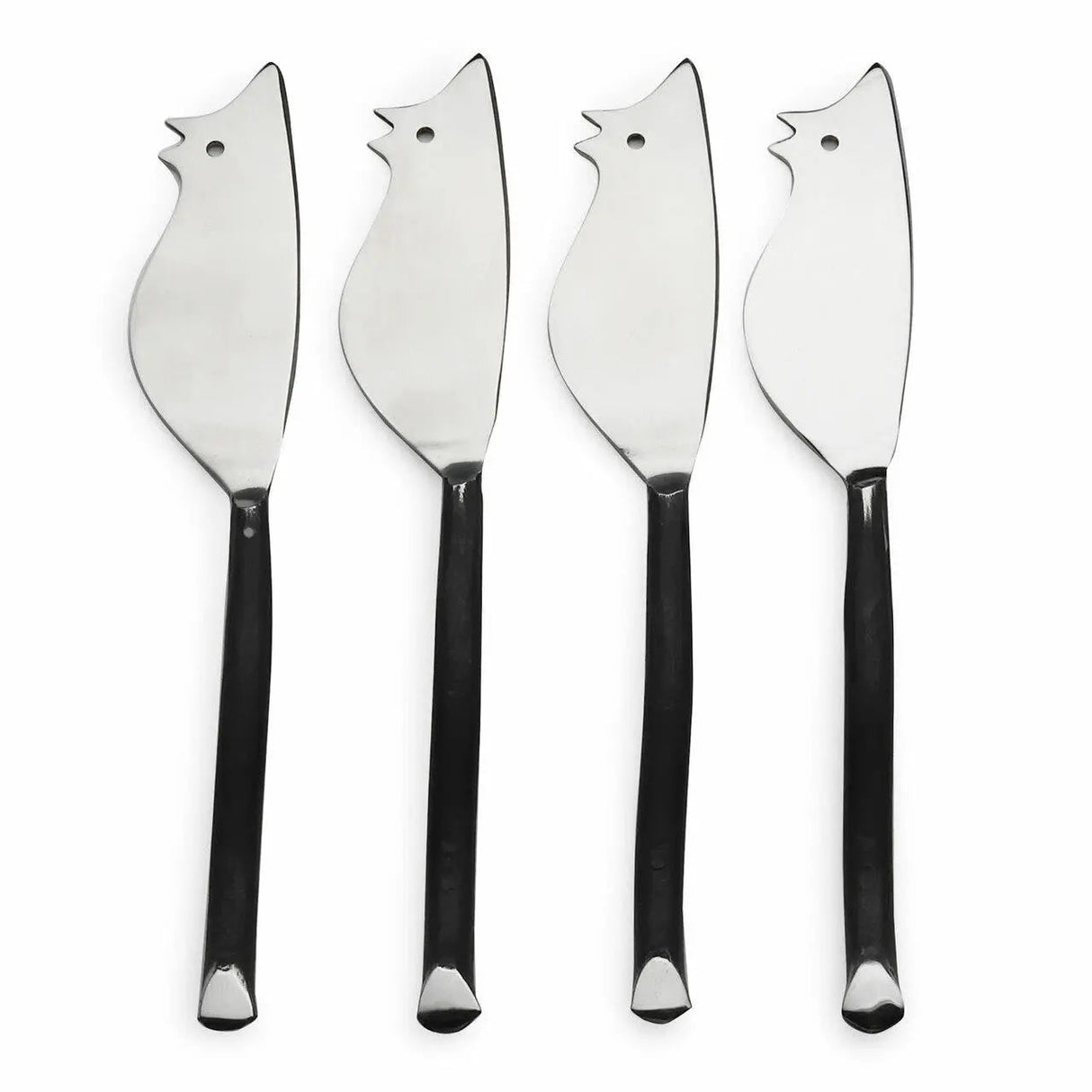 Twig Ratoncito Cheese Spreader/Knife 4 Pc. Set