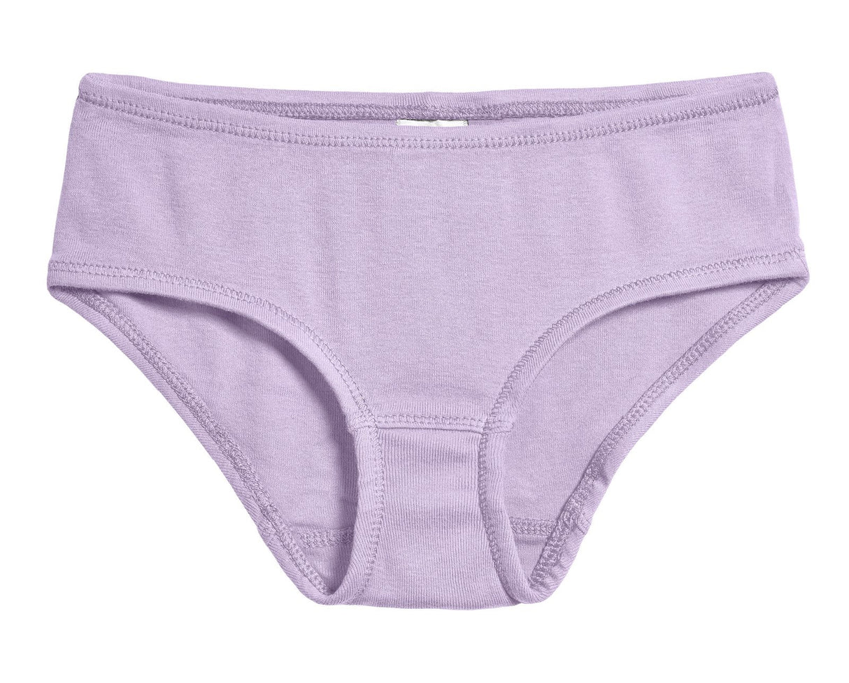 Girls Organic Cotton Brief | Lavender